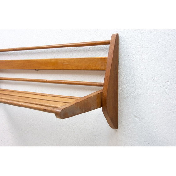 Image 1 of Vintage-Wandregal aus Holz von Krásná Jizba, 1960
