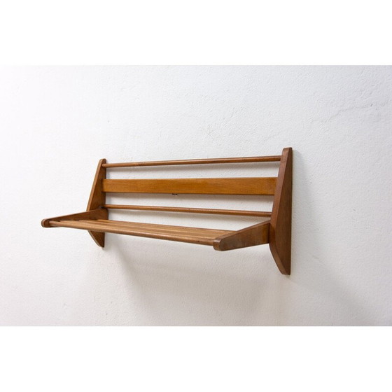 Image 1 of Vintage-Wandregal aus Holz von Krásná Jizba, 1960