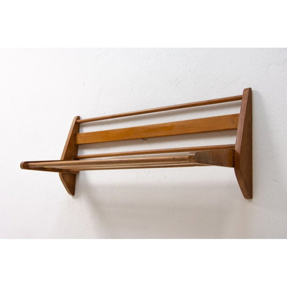 Image 1 of Vintage-Wandregal aus Holz von Krásná Jizba, 1960