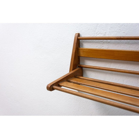 Image 1 of Vintage-Wandregal aus Holz von Krásná Jizba, 1960