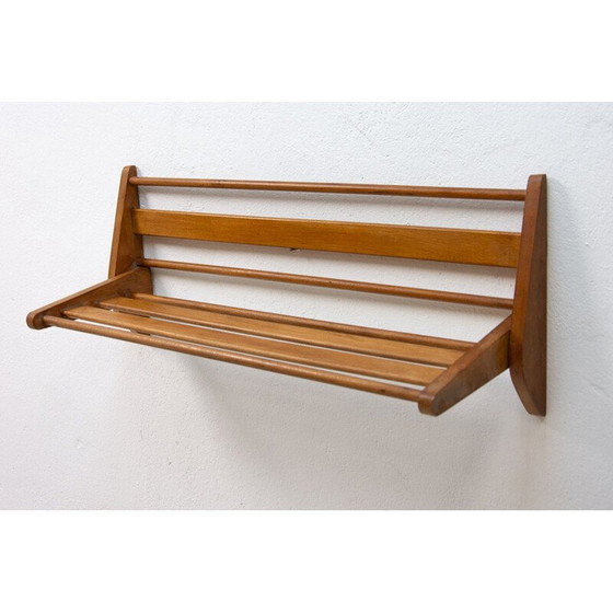 Image 1 of Vintage-Wandregal aus Holz von Krásná Jizba, 1960
