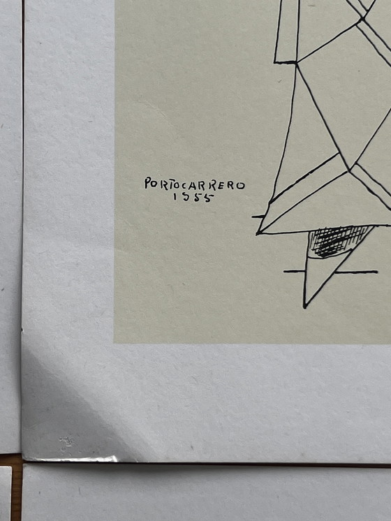 Image 1 of Mascaras (Die Masken), Rene Portocarrero Complete Portfolio Of 12 Prints (Cuban Art).