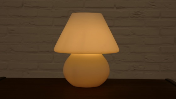 Image 1 of Tischlampe| Pilzmodell | Hustadt Leuchten | Weiß
