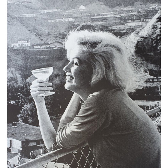 Image 1 of Vintage-Foto von Marilyn Monroe für Georges Barris Malibu, 1962