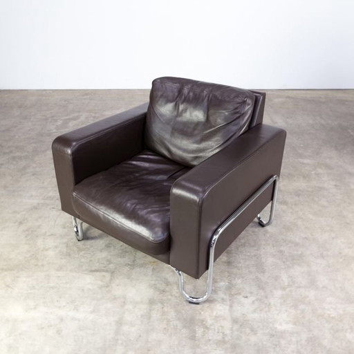 2x Gebr. van der Stroom Dutch Orignals Modell gispen 441 Loungesessel