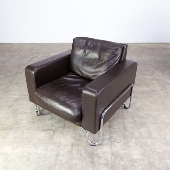 Image 1 of 2x Gebr. van der Stroom Dutch Orignals Modell gispen 441 Loungesessel