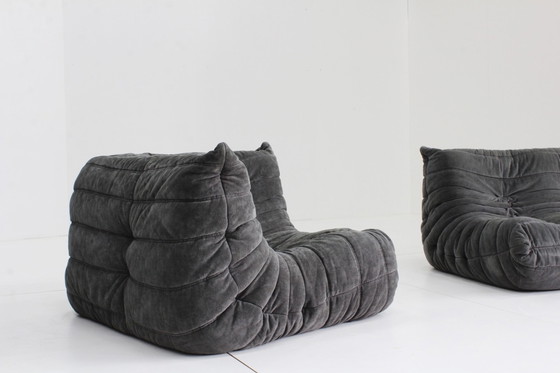 Image 1 of Togo Ligne Roset Sofagarnitur 2-Sitzer und Eckelement