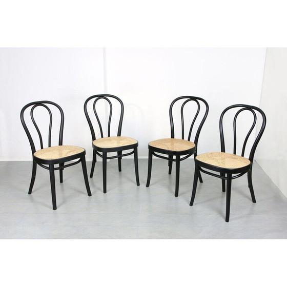 Image 1 of Satz von 4 Vintage-Stühlen von Michael Thonet