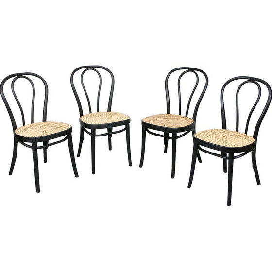 Image 1 of Satz von 4 Vintage-Stühlen von Michael Thonet