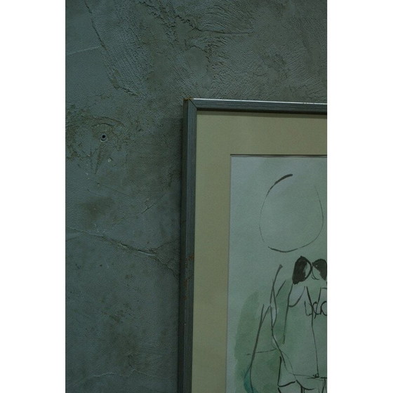 Image 1 of Klassische Lithografie von Stig Deteste, Schweden 1990