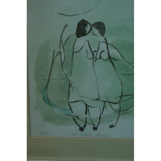 Image 1 of Klassische Lithografie von Stig Deteste, Schweden 1990