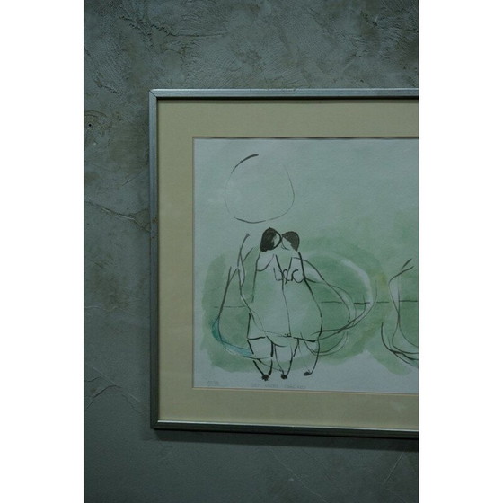 Image 1 of Klassische Lithografie von Stig Deteste, Schweden 1990