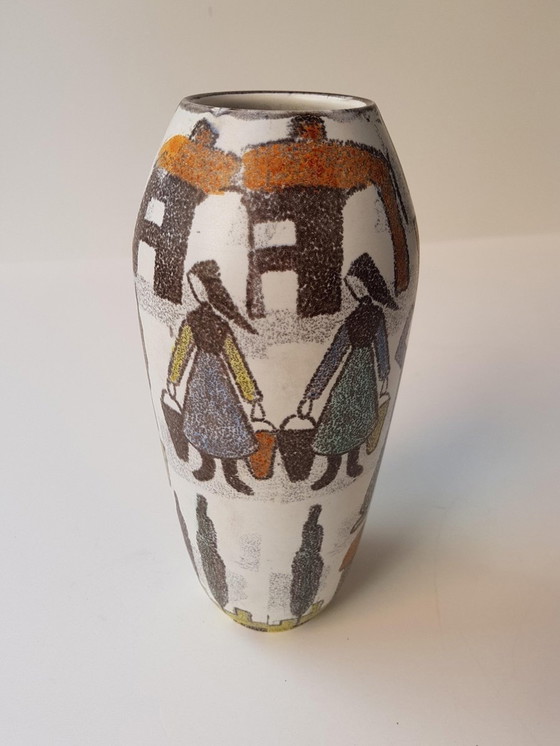 Image 1 of Vase von Ursula Fesca für Wächtersbach, 1960er Jahre