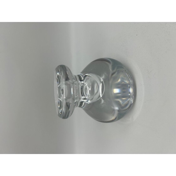 Image 1 of Spulenförmiger Kristall-Kerzenhalter, Vintage, 1970