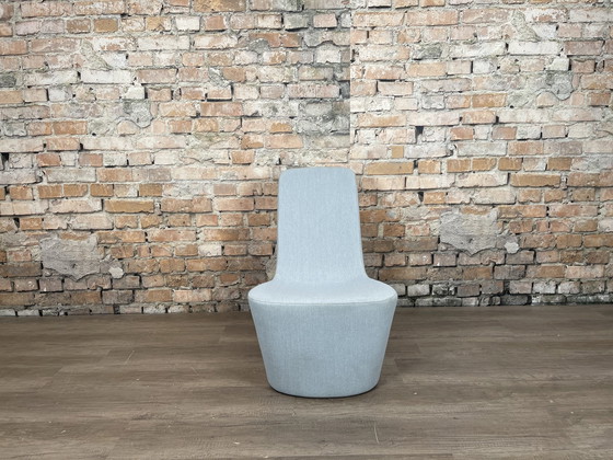 Image 1 of Vitra Monopod hellblauer Sessel