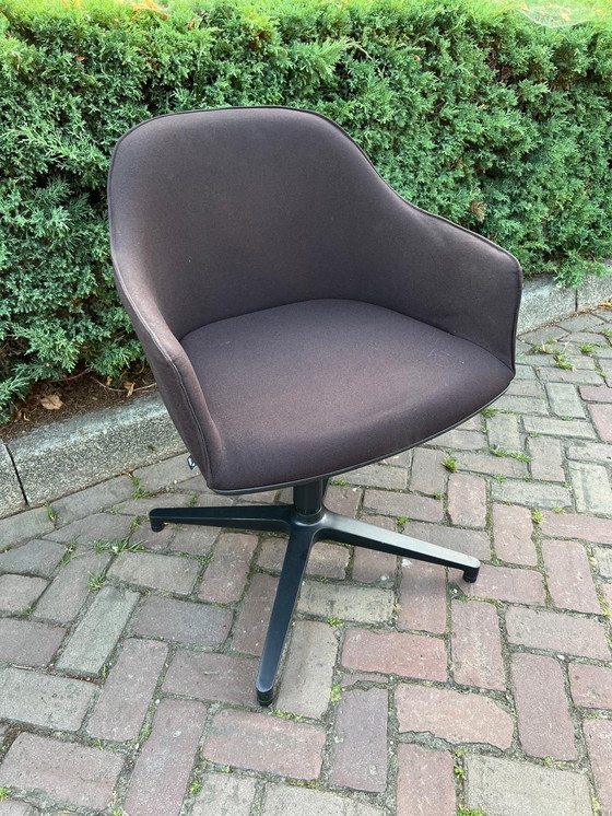 Image 1 of 2x Vitra Softshell brauner Stoff