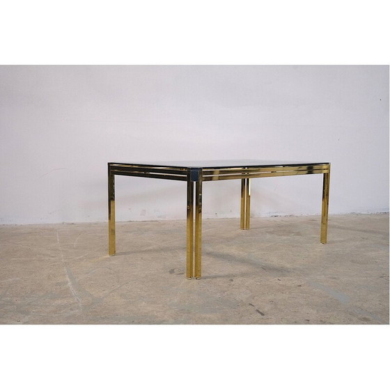 Image 1 of Italienischer Couchtisch aus Chrom und Glas, 1970er Jahre