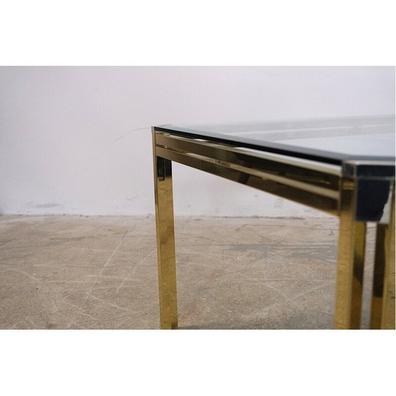 Image 1 of Italienischer Couchtisch aus Chrom und Glas, 1970er Jahre