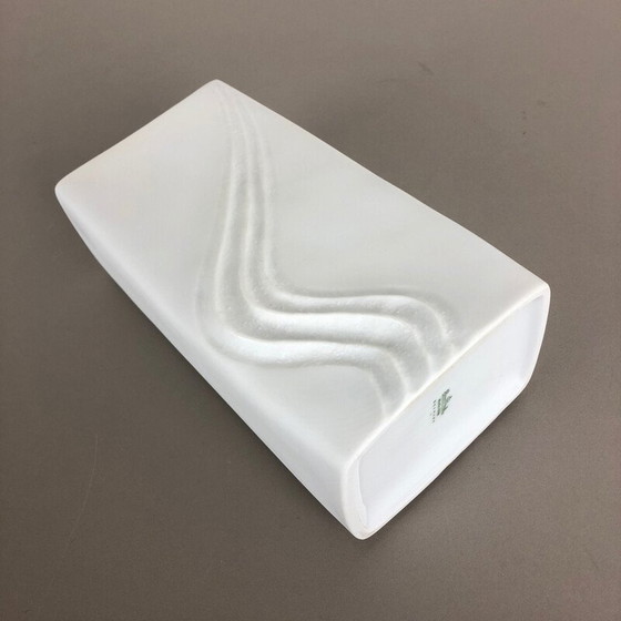 Image 1 of Große Vase aus OP Art Porzellan von Martin Freyer für Rosenthal, Deutschland 1970