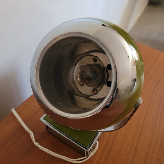 Image 1 of Paar Wandleuchten Spots Eyeball Orientable, Space Age Style, 70