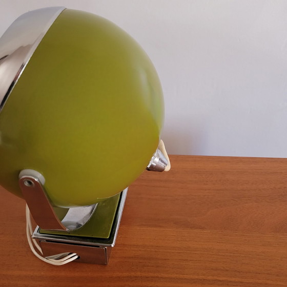 Image 1 of Paar Wandleuchten Spots Eyeball Orientable, Space Age Style, 70