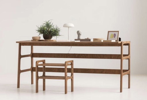 Teakholz-Schreibtisch - Mid Century Modern