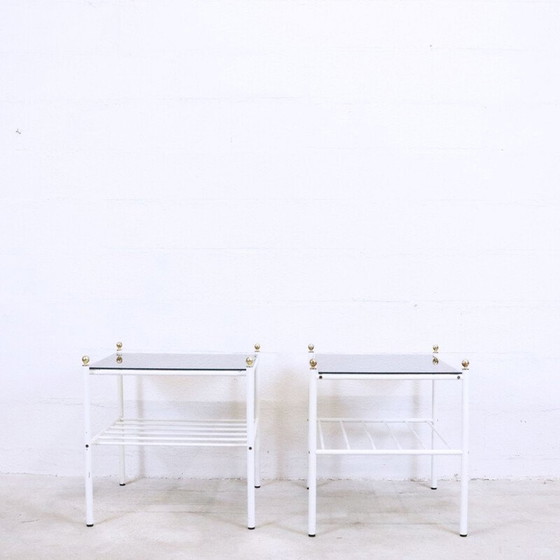 Image 1 of Paar Vintage-Nachttische, Schweden 1970