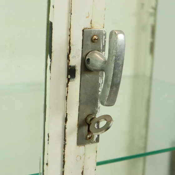 Image 1 of Metall-Apotheke Schrank Medizin Schrank Industrie 1970S