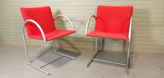 Image 1 of 2 x Metaform Cirkel-Eetkamerstoelen