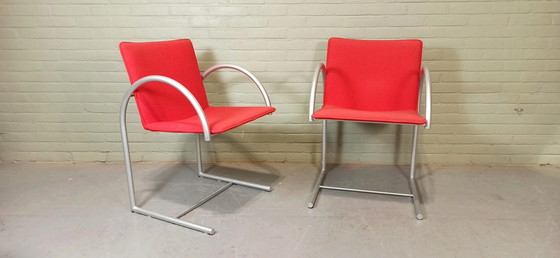 Image 1 of 2 x Metaform Cirkel-Eetkamerstoelen