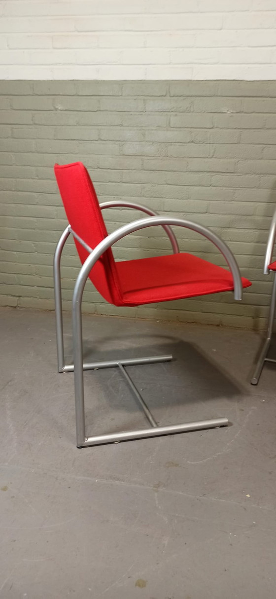 Image 1 of 2 x Metaform Cirkel-Eetkamerstoelen