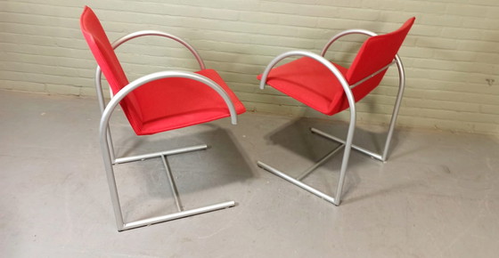 Image 1 of 2 x Metaform Cirkel-Eetkamerstoelen