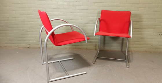 Image 1 of 2 x Metaform Cirkel-Eetkamerstoelen