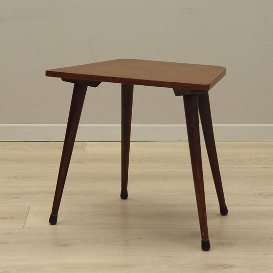 Image 1 of Hocker aus Teakholz, Dänisches Design, 1970er Jahre, Produktion: Dänemark