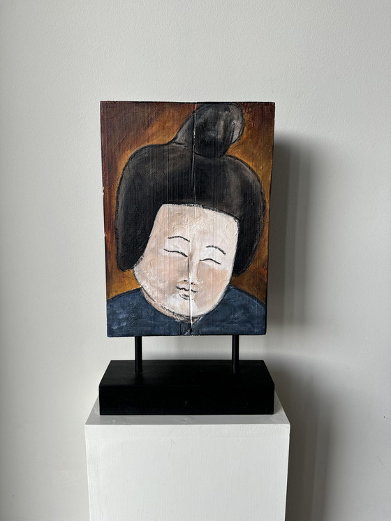 Image 1 of Kunst auf Holz - China I