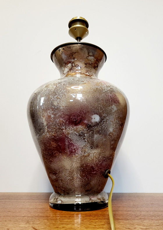 Image 1 of Laque Line Tischlampe aus Glas