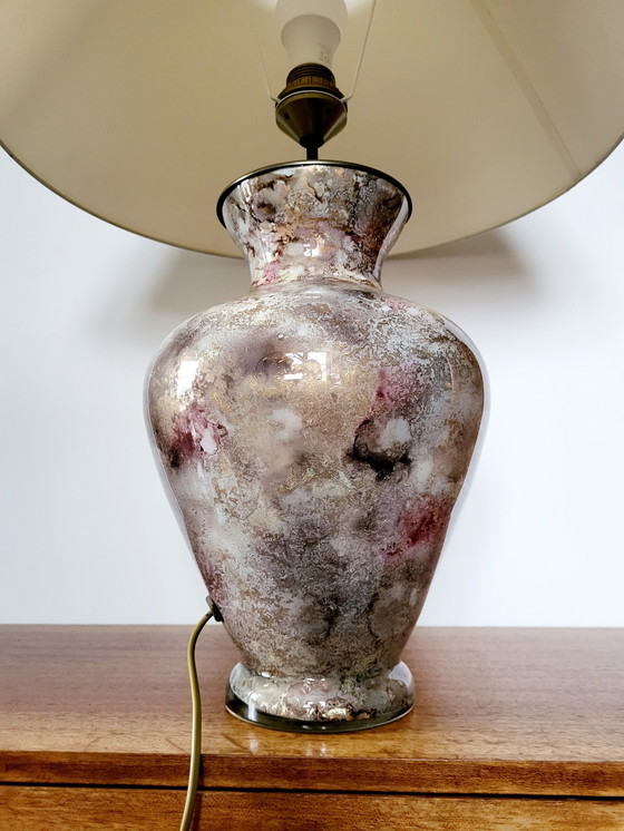 Image 1 of Laque Line Tischlampe aus Glas