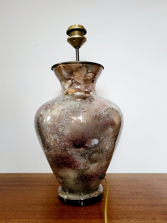 Image 1 of Laque Line Tischlampe aus Glas