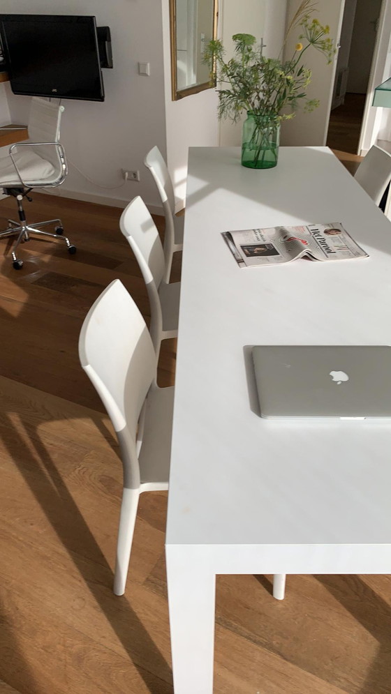 Image 1 of Design weißer Bulthaup Esstisch