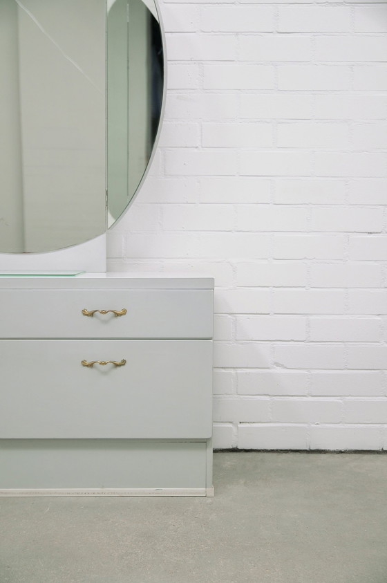 Image 1 of Hellblau Vintage Schminktisch