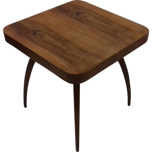 Vintage Couchtisch "Spinne" aus Buche von Jindřich Halabala für Up Závody, Tschechoslowakei 1930