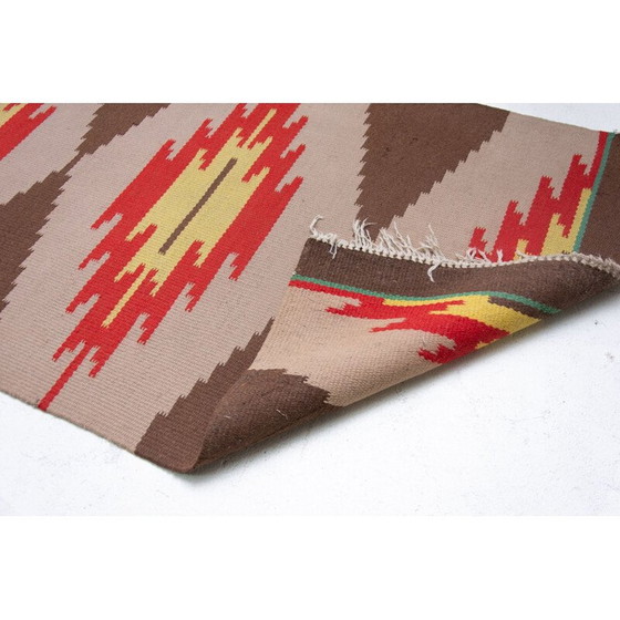 Image 1 of Mid Century Modern Teppich Kelim 1960er Jahre