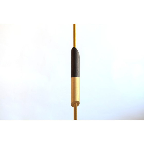 Image 1 of Vintage Stehlampe aus Messing, Spanien 1950