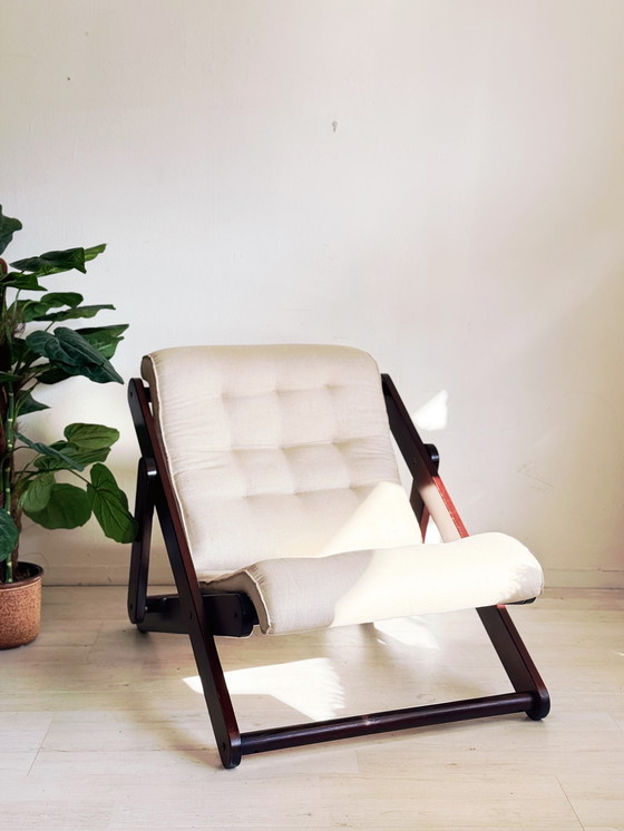 Image 1 of Vintage Ikea Kon Tiki Stuhl Gillis Lundgren