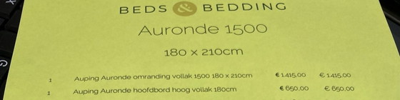 Image 1 of Auping Auronde 1500 Inkl. Kopfteil 180X210