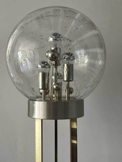 Doria Stehlampe Space Age 70Er Vintage Sputnik 