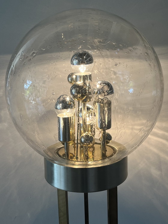 Image 1 of Doria Stehlampe Space Age 70Er Vintage Sputnik 