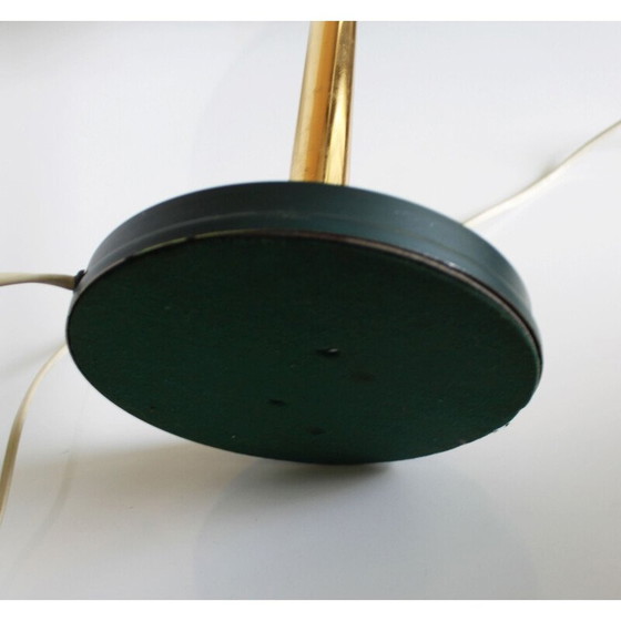 Image 1 of Vintage Major Tischleuchte aus Metall und Messing von Louis Kalff für Philips, 1970er Jahre