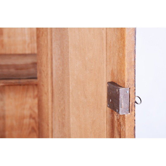 Image 1 of Mid Century Biedermeier Schrank aus massivem Eichenholz, 1830er Jahre