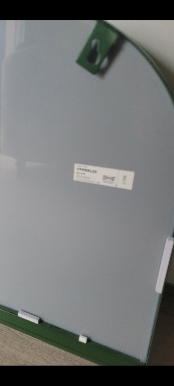 Image 1 of Vintage Ikea Ypperlig Grüner Spiegel von Hay 2017